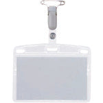 JTX 192221) Tag Name Tag Plastic C Business Card Type Horizontal C 10 Pieces B065J B065J 1 PK