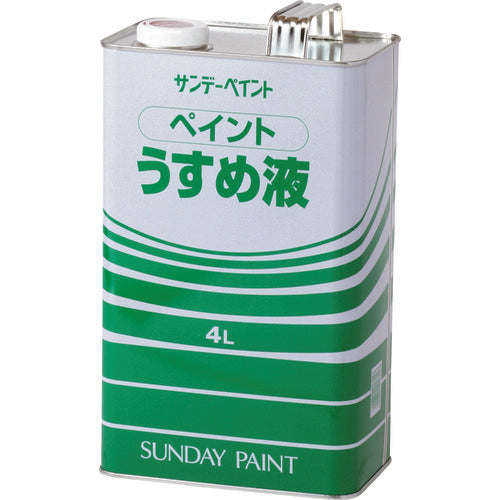 Sunday Paint Paint Thinner 4L 20105 1 pc
