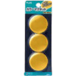 플러스 80589) 컬러 마그넷 CP-040M 옐로우 CP-040M YL 1 PK