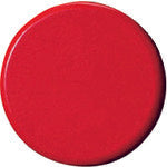 JTX 354096) Strong color magnet, painted 25mm red, B273JR B273J-R 1 box
