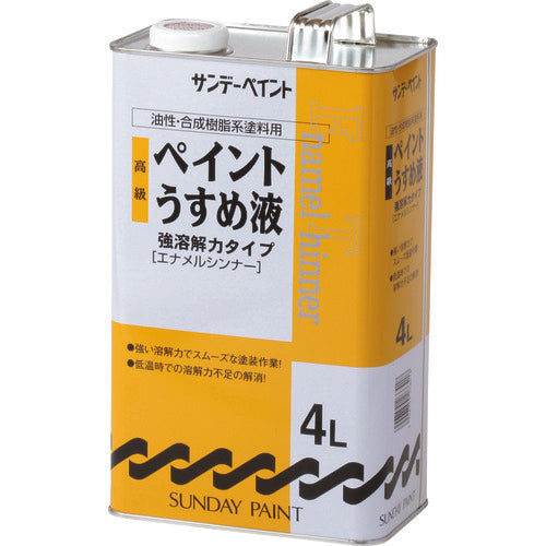 Sunday Paint Premium Paint Thinner 4L 266418 1 pc