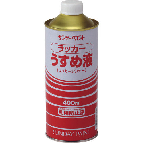 Sunday Paint Lacquer Thinner 400M 20133 1 pc