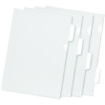 PLUS 88068) Indexed Clear Folder 4-Mount FL-204HO FL-204HO 1 PK