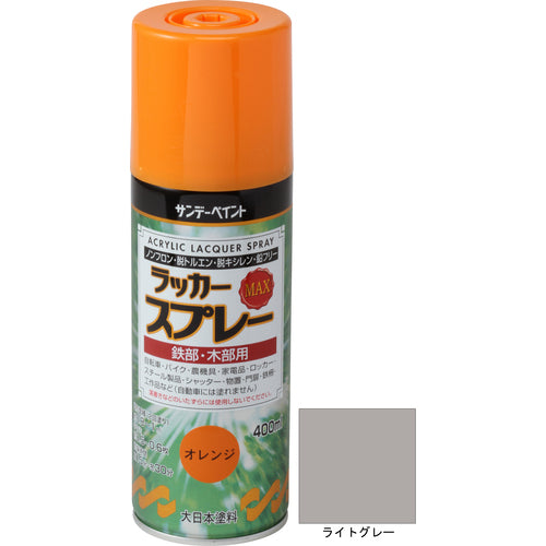 Sunday Paint Lacquer Spray MAX Light Gray 400m 268726 1 bottle