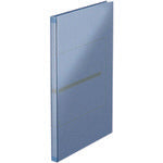 プラス 89148)背幅伸縮フラット セノバスEX FL−021SL 青 FL-021SL BL 1 冊