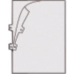 プラス 88159)クリアーホルダー FL−159HO パンチ穴付 FL-159HO CL 1 枚