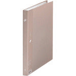 PLUS 88430) Clear File 40P FC-124EL A4S Gray FC-124EL GY 1 pc