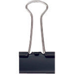 プラス 35583)ダブルクリップ CP−105−10P 小 黒 100個 CP-105-10P 1 PK