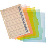 JTX 864376) PP index A4S 2 holes 5 peaks 6 sheets 10 sets D142J10 D142J-10 1 PK