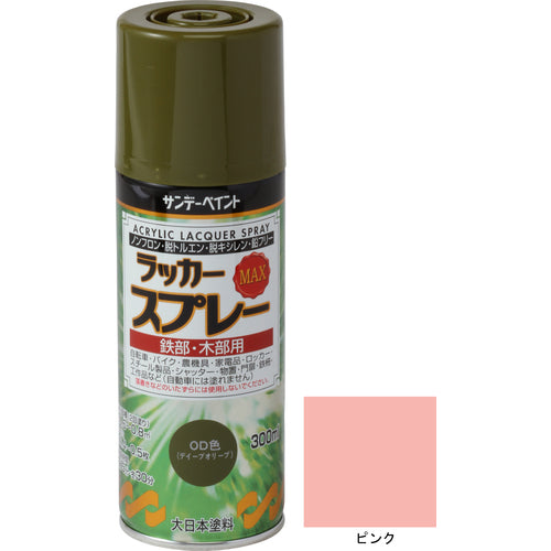 Sunday Paint Lacquer Spray MAX Pink 300m 268269 1 bottle