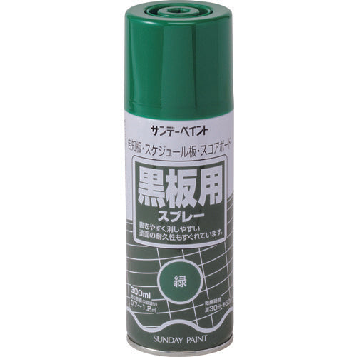 Sunday Paint Chalkboard Spray Green 300m 27111 1 bottle
