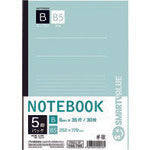 JTX 160795)セミB5ノ−ト5冊パック B罫 P002J−5P P002J-5P 1 PK