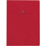 Plus 88272) Pocket envelope with vertical gusset, red FL-120CH RE 1 piece