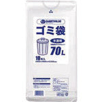 JTX 861303) Garbage bag LDD semi-transparent 70L 10 pieces N209J-70 N209J-70 1 PK