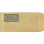 JTX 830342)窓付封筒長3クラフト100枚テ−プ付 P029J−K P029J-K 1 PK