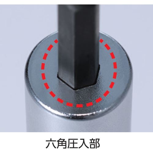 エビ ストロック スタンダードソケット 高耐久タイプ 12角 対辺19mm DSX19 1 個