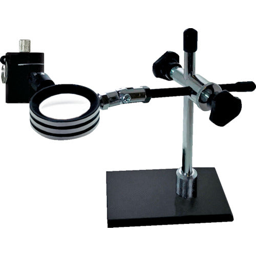 リーフ LEDライト付スタンドルーペ 6x STA-06S/LED 1 台