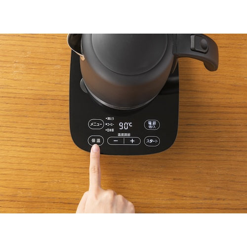 IRIS 509768 디자인 케틀 온도 조정부 IKE-D1000T-B 1대