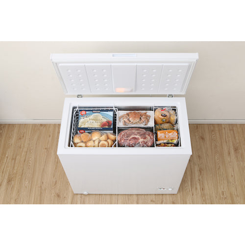 IRIS 513789上開き式冷凍庫 198L ICSD-20A-W 1 台