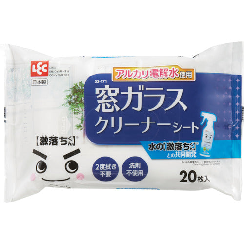 LEC Ba 물의 떨어지는 시트 창유리 클리너 SS-171 1 PK