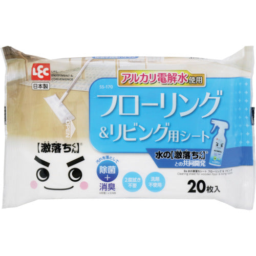 LEC Ba水の激落ちシートフローリング&リビング SS-170 1 PK