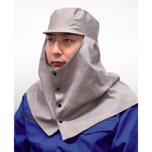 NIKKO Welding Hood Round Gray No. 3 211-1012 1 pc