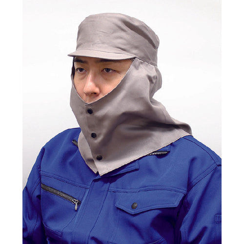 니코 용접 두건 천환 그레이 2호대 211-1009 1개