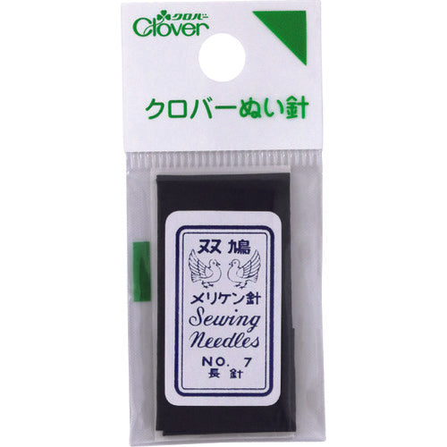 Clover N-American needle (long needle) No. 7 12-246 1 pack