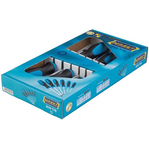 HAZET 헥스 로브 드라이버 세트 810TS6 1 식