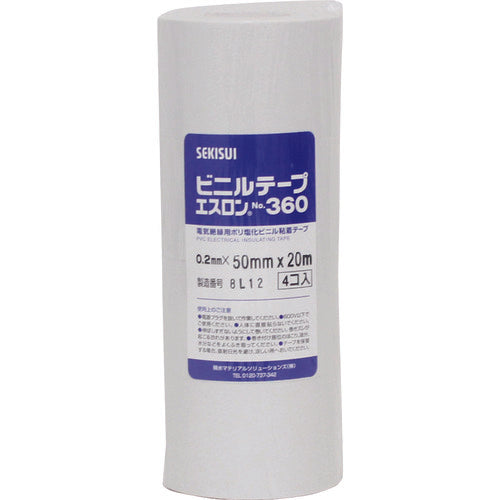 Sekisui Eslon Tape #360 50 x 20 White V360W5N 1 roll