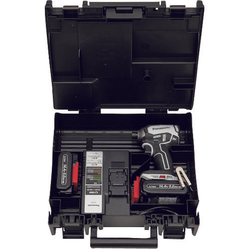 Panasonic デュアル インパクトドライバー 14.4V 5.0Ahセット グレー EZ76A1LJ2F-H 1 台