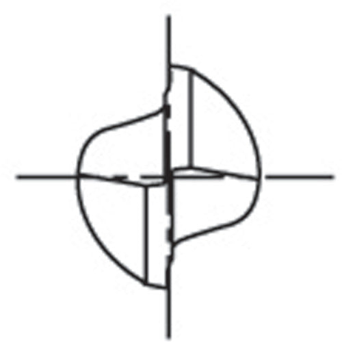 OSG 초경 스퀘어 엔드밀 2날 쇼트 구리·알루미늄 합금용 날 직경 6mm 섕크 직경 6mm 8502060 CA-RG-EDS-6 1개