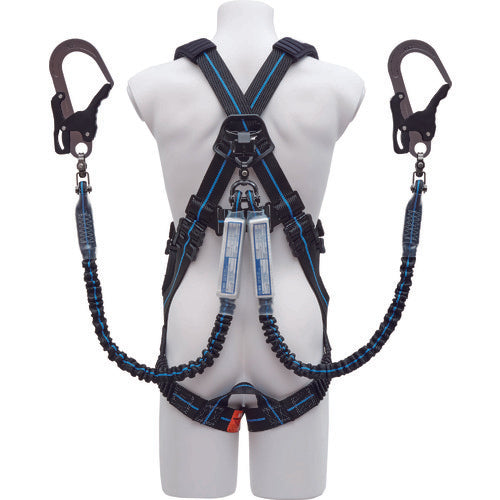 KH Full Harness Bellows Stretch XV Type + 2-Hook Lanyard Set XVGBLJPWB2 1 pc