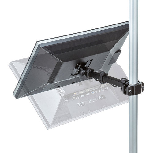 SANWA 高耐荷重支柱取付けモニタアーム CR-LA360 1 台