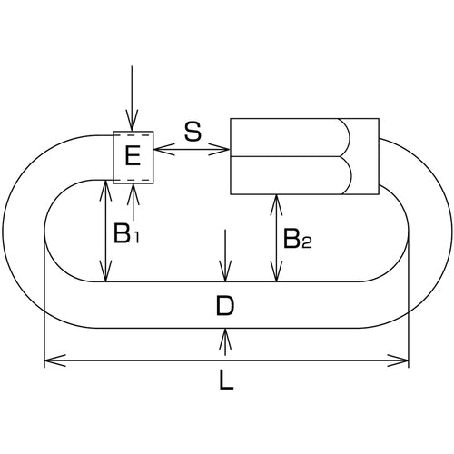 水本 ステンレス 高級ミニチェーン用リングキャッチ ゴールド 線径2.5mm B-455 1 個