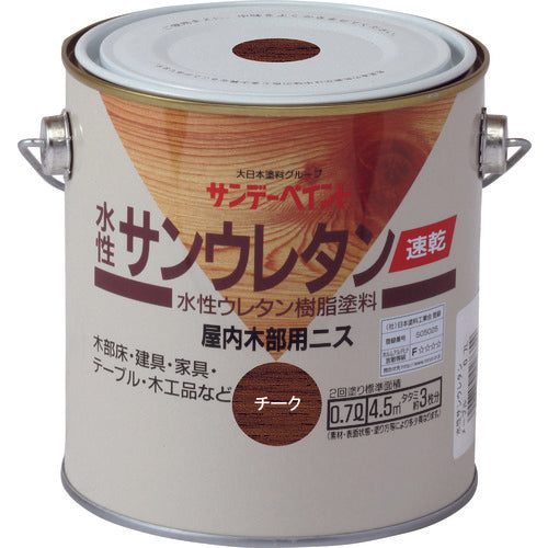 Sunday Paint Quick-drying Water-based Sun Urethane Transparent Gloss 700m 21Q12 1 pc