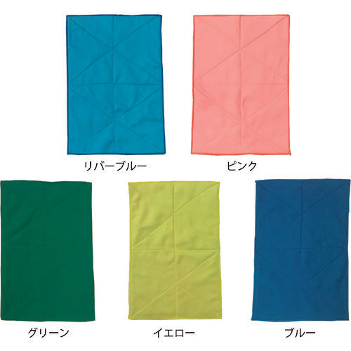 トレシー タオル式厚手ワイパー 10枚セット グリーン 200mm×310mm D2031-ME2ZK-G214-10P 1 袋