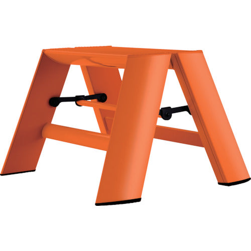Hasegawa Lucano 1-Step Stepladder Orange (17016) ML1.0-1(OR) 1 unit