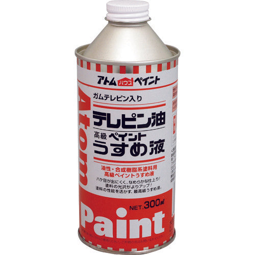 アトムペイント テレピン油 300ML 00001-10402 1 缶