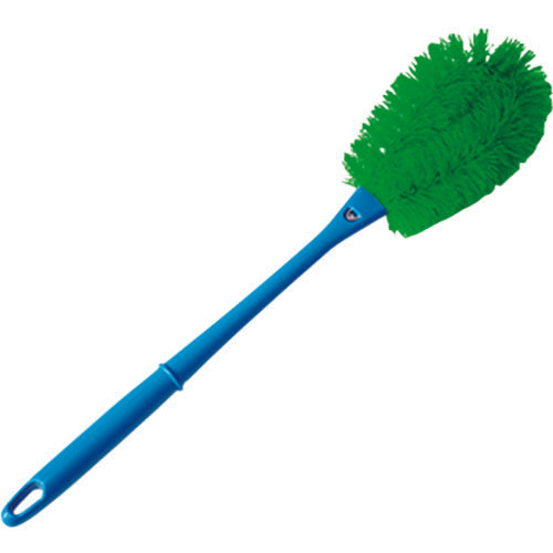 BURRTEC Barcute Handled Scrubber, Medium Size, Soft Green, Handle (Blue) BCTABH-MSG 63307401 1 pc