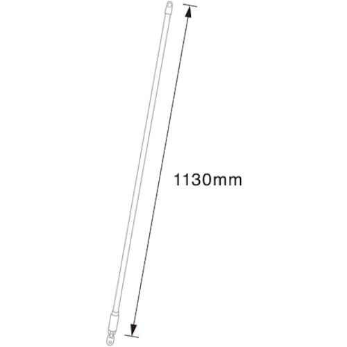 BURRTEC Barcute Plus Sanitation Broom Knet Replacement Handle Blue 1 BCP-KHB 5P 63108005 1 Box