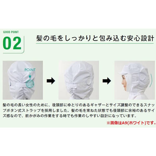 선펙스 푸드 케이프 부착 화이트 LL FCPU-1703-A9-LL 1장