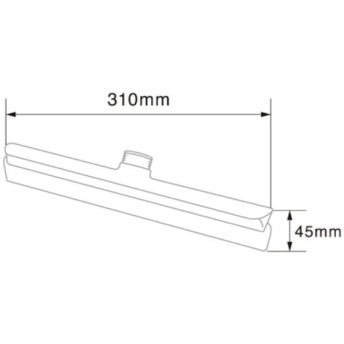 BURRTEC VACUUTE PLUS Squeegee Head 300mm Blue BCP-OPSSH3B HACCP Compliant 69483002 1 Piece