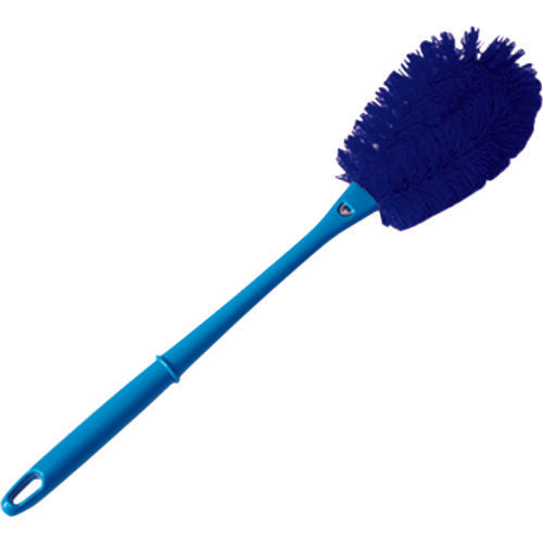BURRTEC Barcute Handled Scrubber, Medium Size, Hard Blue Handle (Blue) BCTABH-MHB 63306201 1 pc