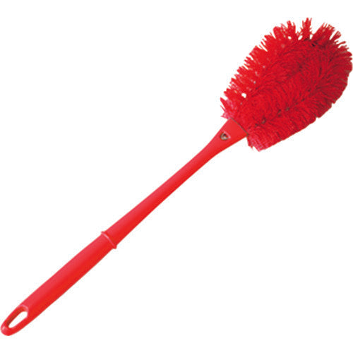 BURRTEC Barcute Handled Scrubber, Medium Size, Soft Red Handle (Red) BCTARH-MSR 63207101 1 pc