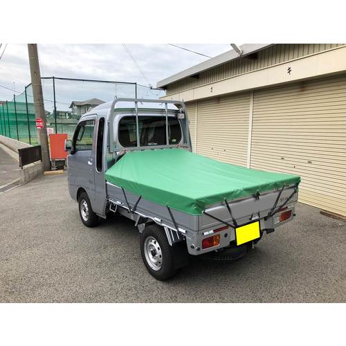 유타카 메이크 트럭 시트 범포 S(그린) 경트럭 전용 H-SJ1 1장