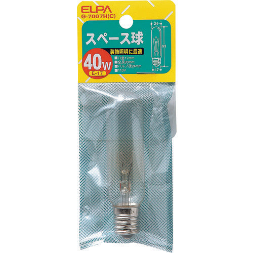 ELPA 스페이스 40W G-7007H 1개
