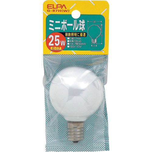 ELPA 미니볼 볼 G-87H(W) 1개