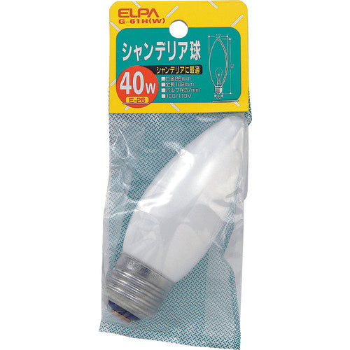 ELPA シャンデリアE26 G-61H(W) 1 個