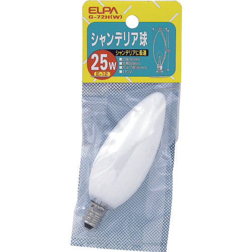 ELPA 샹들리에 E12 G-72H(W) 1개